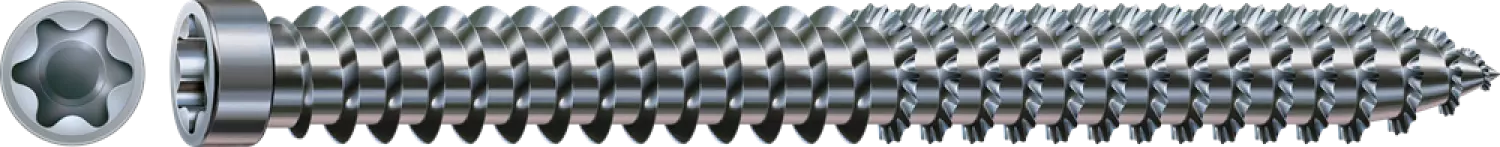 SPAX 1031010751805 Kozijnschroef - Cilinderkop - 7,5x180 - Voldraad - T-STAR plus TX30 - WIROX - 100st