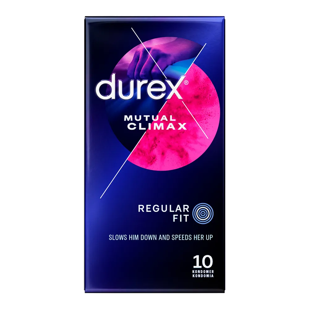 Durex Mutual Climax kondomer - 10 stk.