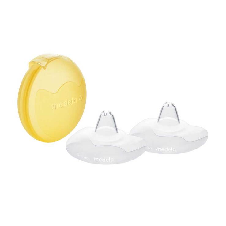 Medela Brusthütchen Contact L mit Aufbw.Box, 2 St