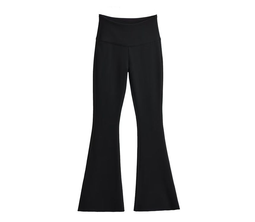 Hollahop - Hoge taille wijd uitlopende joggingbroek