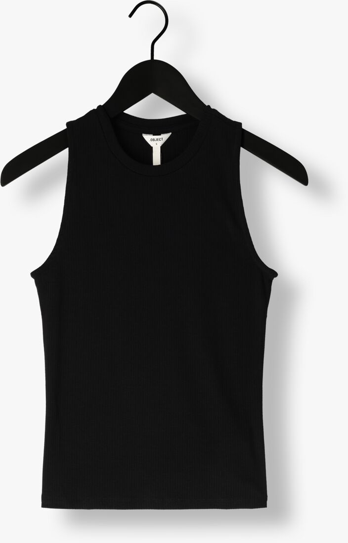 OBJECT zwarte object top objjamie s/l tank top noos