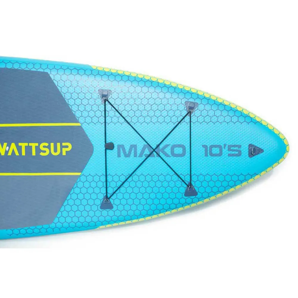 Wattsup Mako 10´5´´ Aufblasbares Paddle-Surf-Set