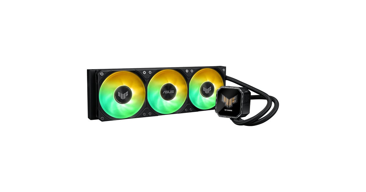 ASUSTUF Gaming LC III 360 ARGB LCD waterkoeling  (Zwart)
