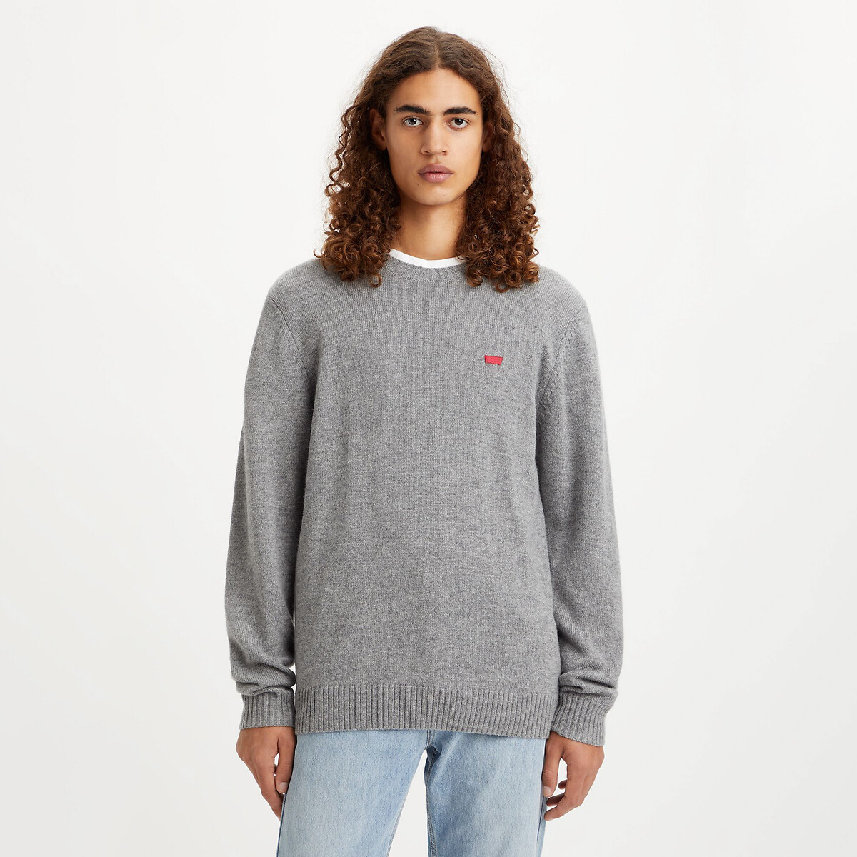 Suéter de gola redonda LEVI'S, em lã A4320