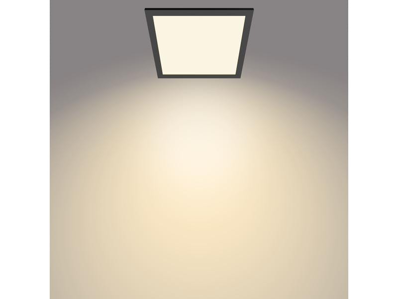 Philips Touch Deckenleuchte SceneSwitch eckig 12W 2700K sch Quadratische LED-Leuchte mit Lichtanpassung