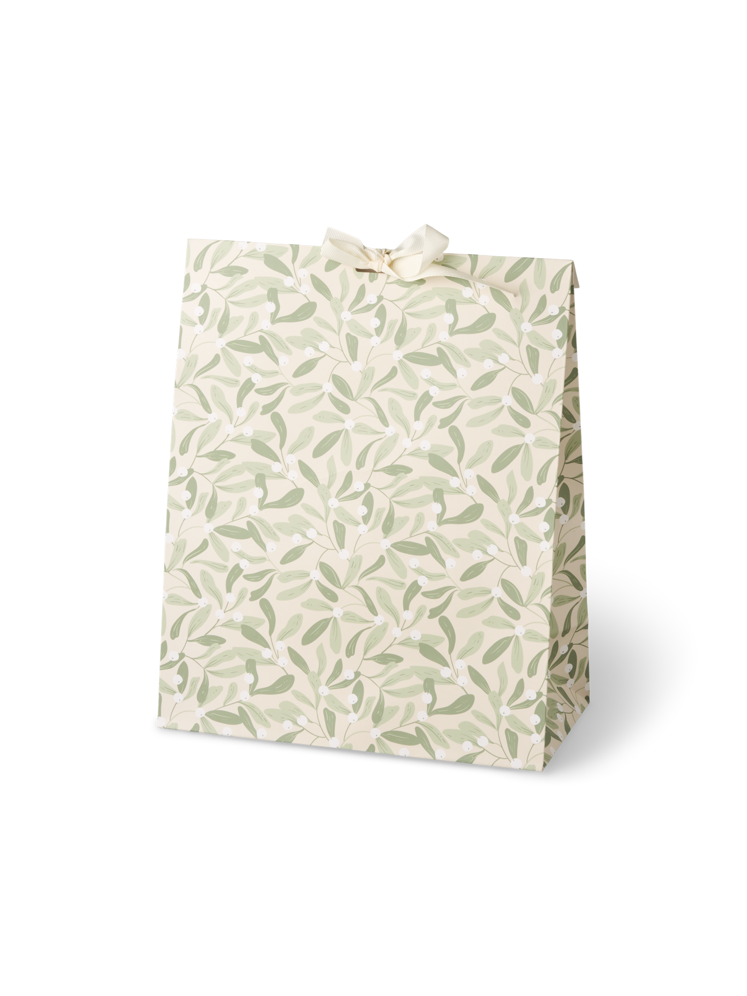 Gavepose | Papir. 26 x 32 x 13 cm. | Off White