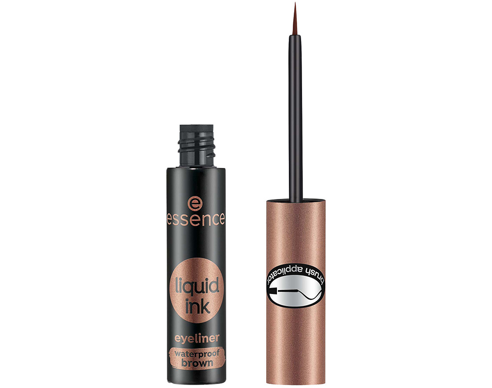 DELINEADOR ESSENCE LÍQUIDO WATERPROOF BROWN 02