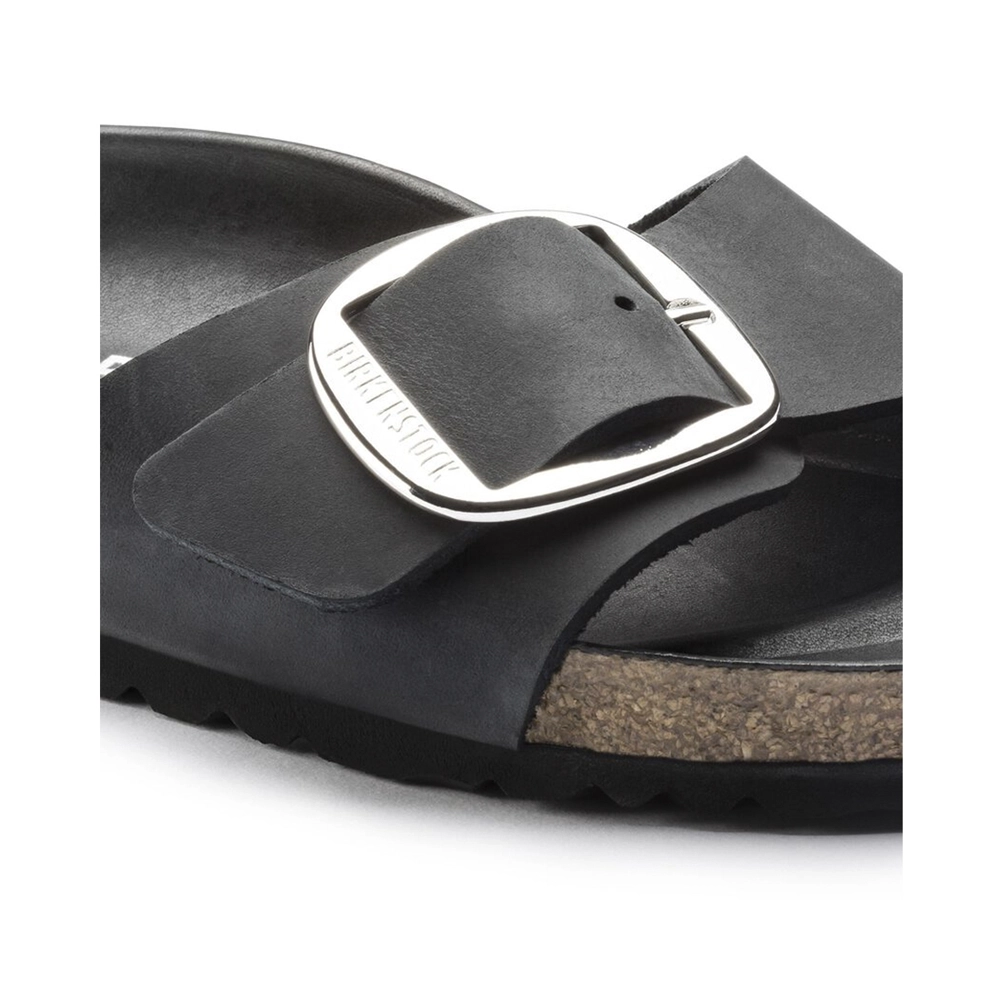 Birkenstock Madrid Big Buckle Sandalen Naturleder geölt