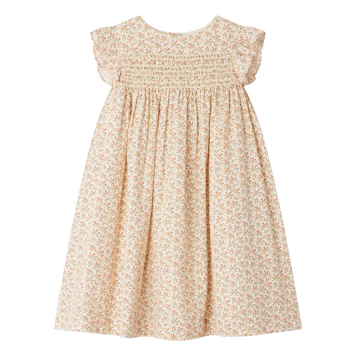 Bonpoint Robe Colombine Fleurie | Beige