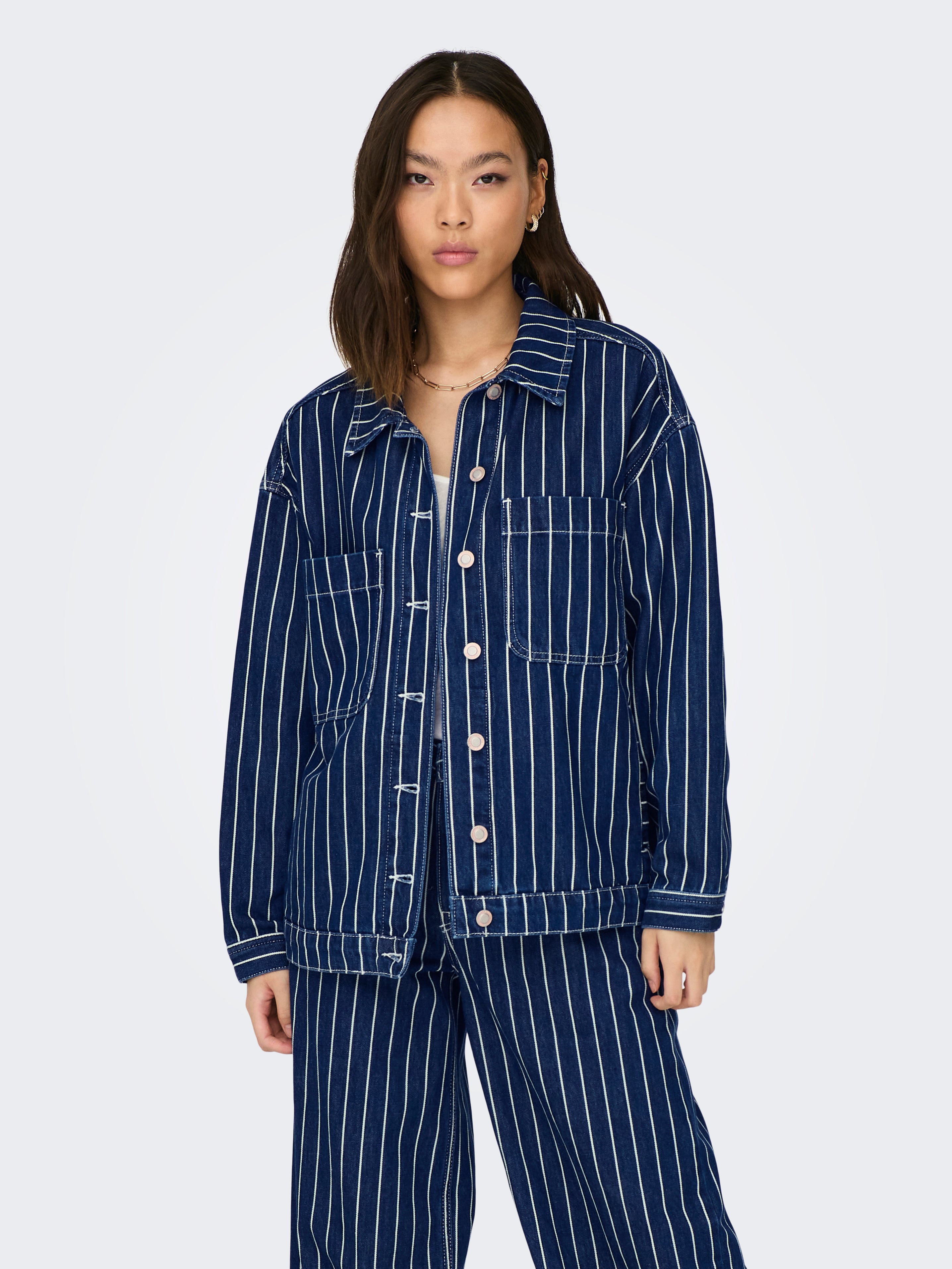 ONLEDIE Jeansjacke Dark Blue Denim