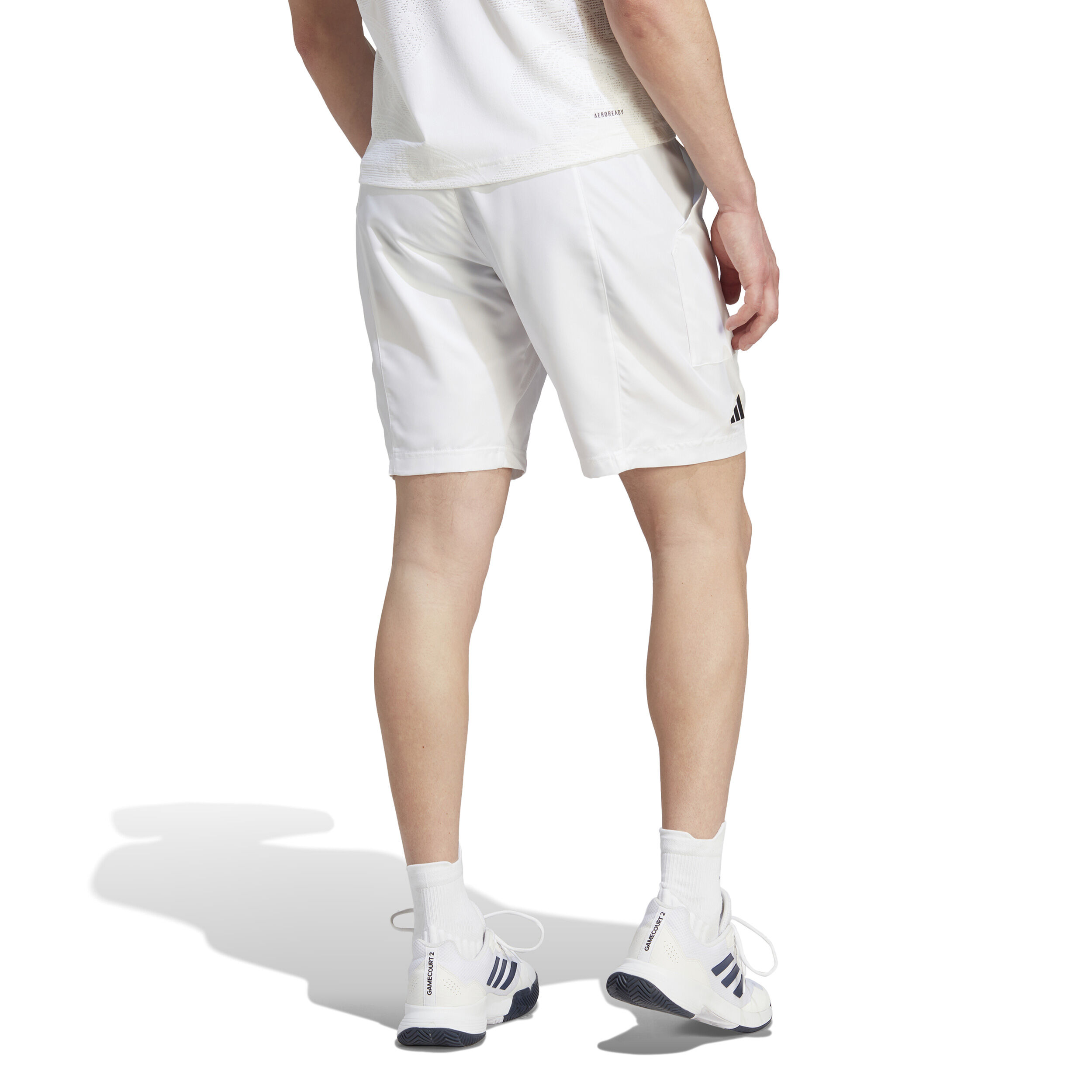adidas Pro Shorts Hommes - Blanc