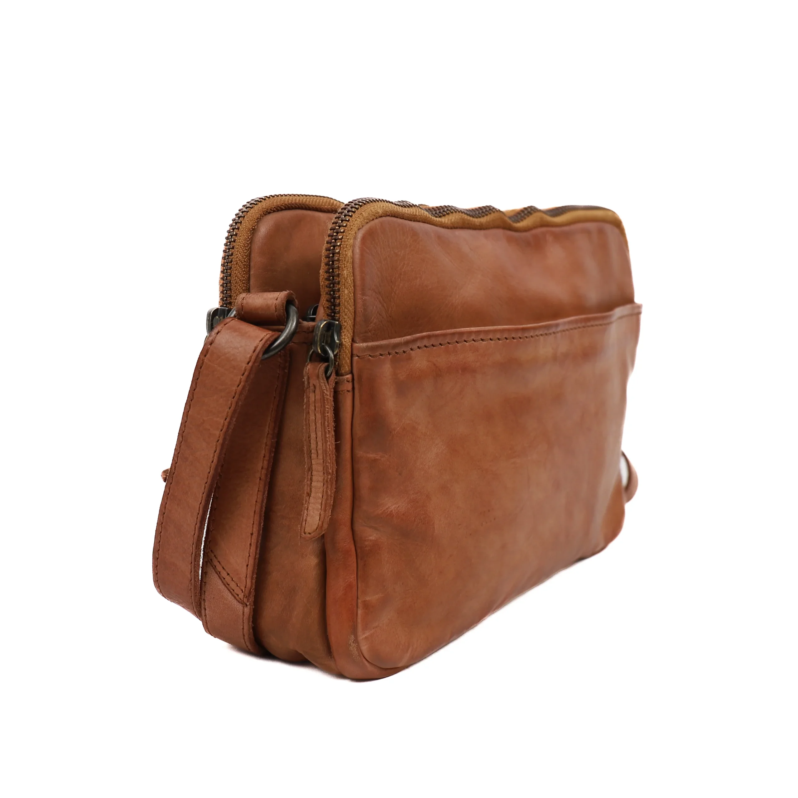 Bear Design Cow Lavato Schoudertasje Vieve Cognac CL43580