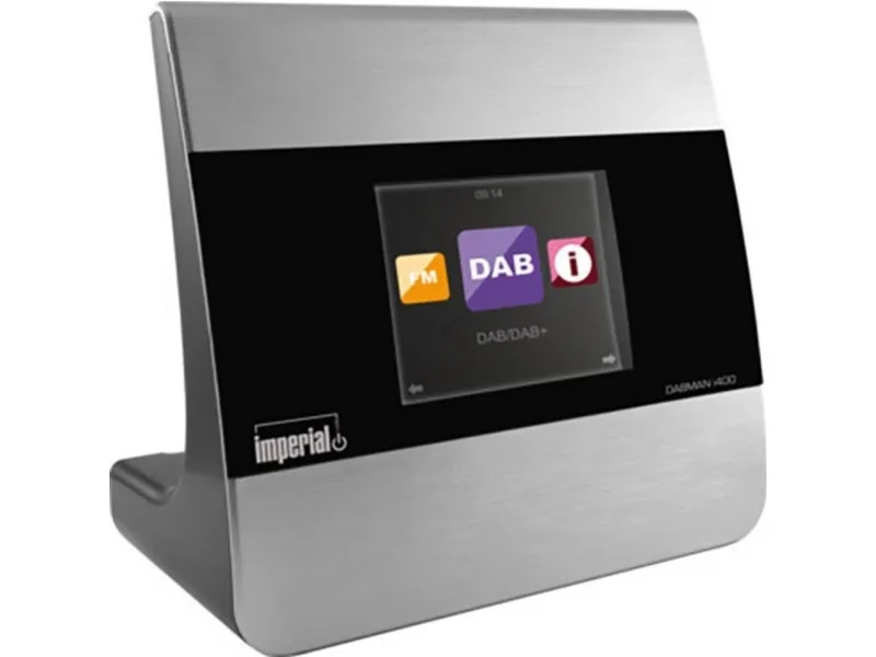 Imperial DABMAN i400, Digital, DAB , FM, UKW, 87,5 - 108 Mhz, 150 mm, 81 mm, 140 mm