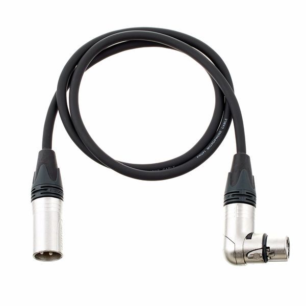 pro snake XLR Patch Winkel/Female 1m