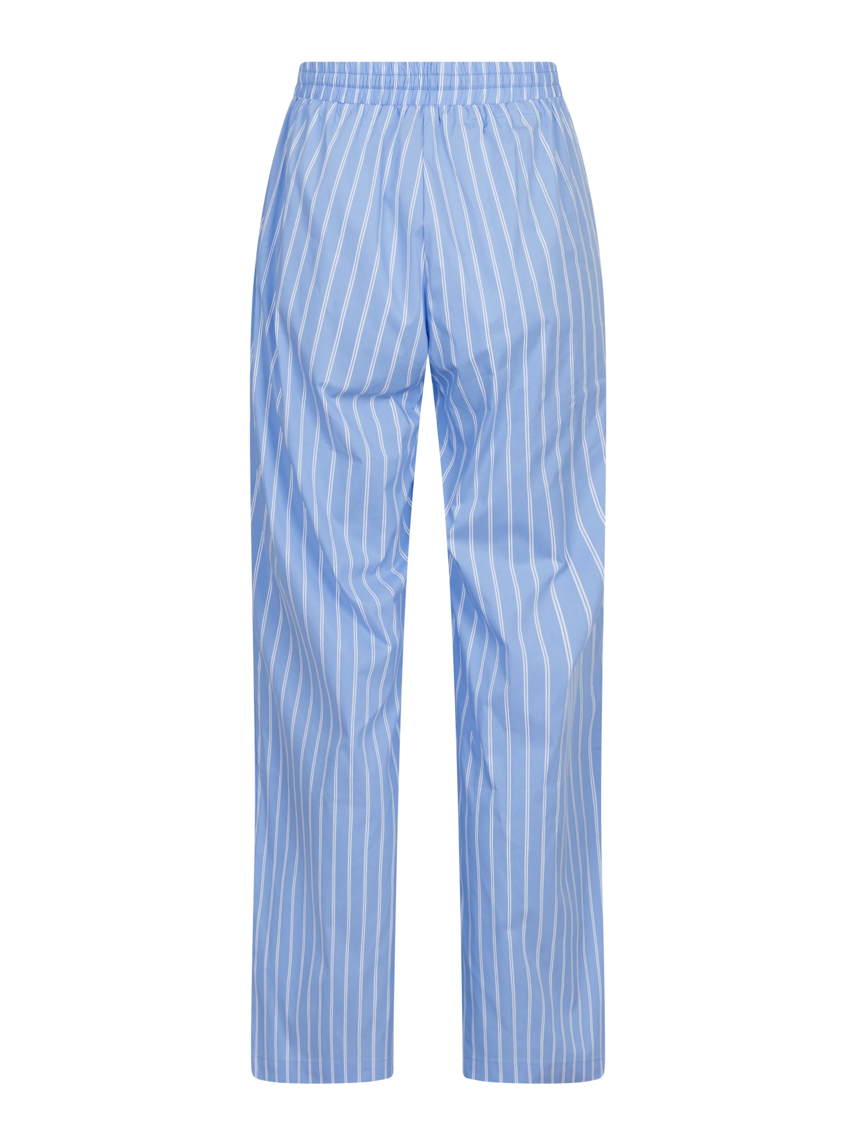 Neo Noir  Sonar Double Stripe løse bukser - Light Blue