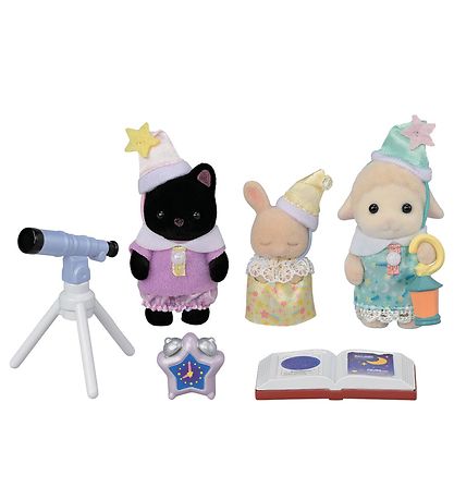 Sølvanian Families - Nursery Friends - Sleepover Party Trio - 57