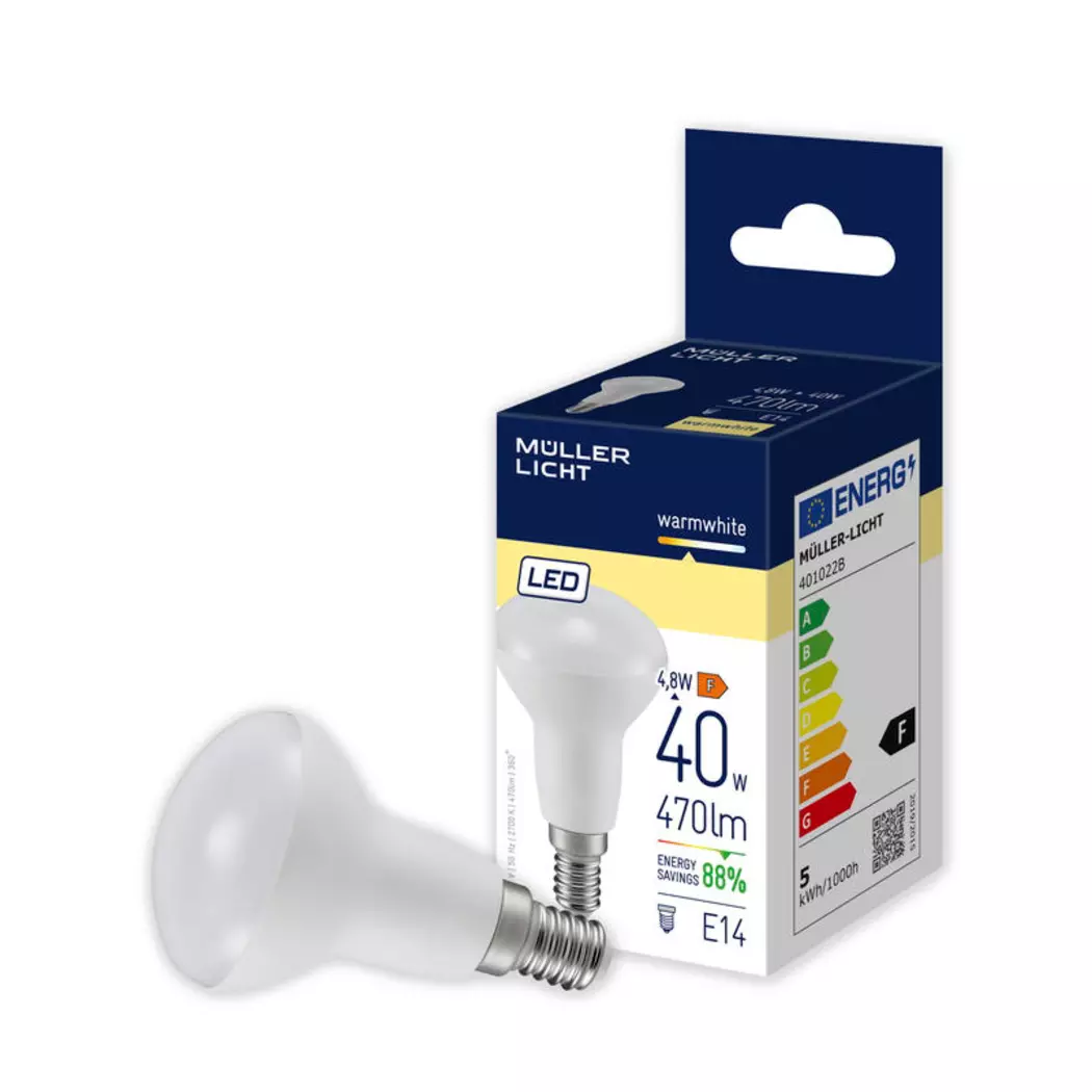 LED-Reflektor E14/6 Watt/Energie G
