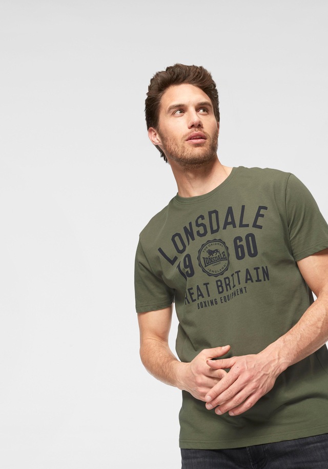 Lonsdale T-Shirt »BANGOR«, 2 Stk. Doppelpack
