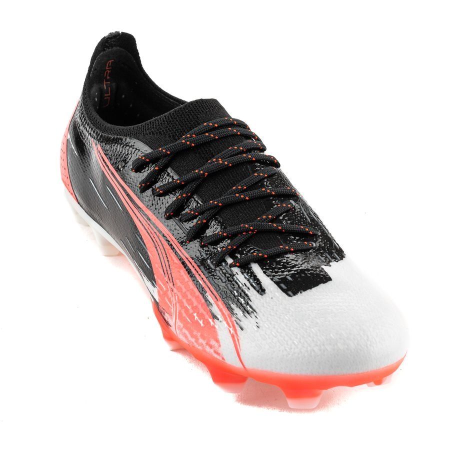 PUMA X Unisport Ultra Ultimate FG/AG Ran out of ink - Blanc/Rouge/Noir ÉDITION LIMITÉE