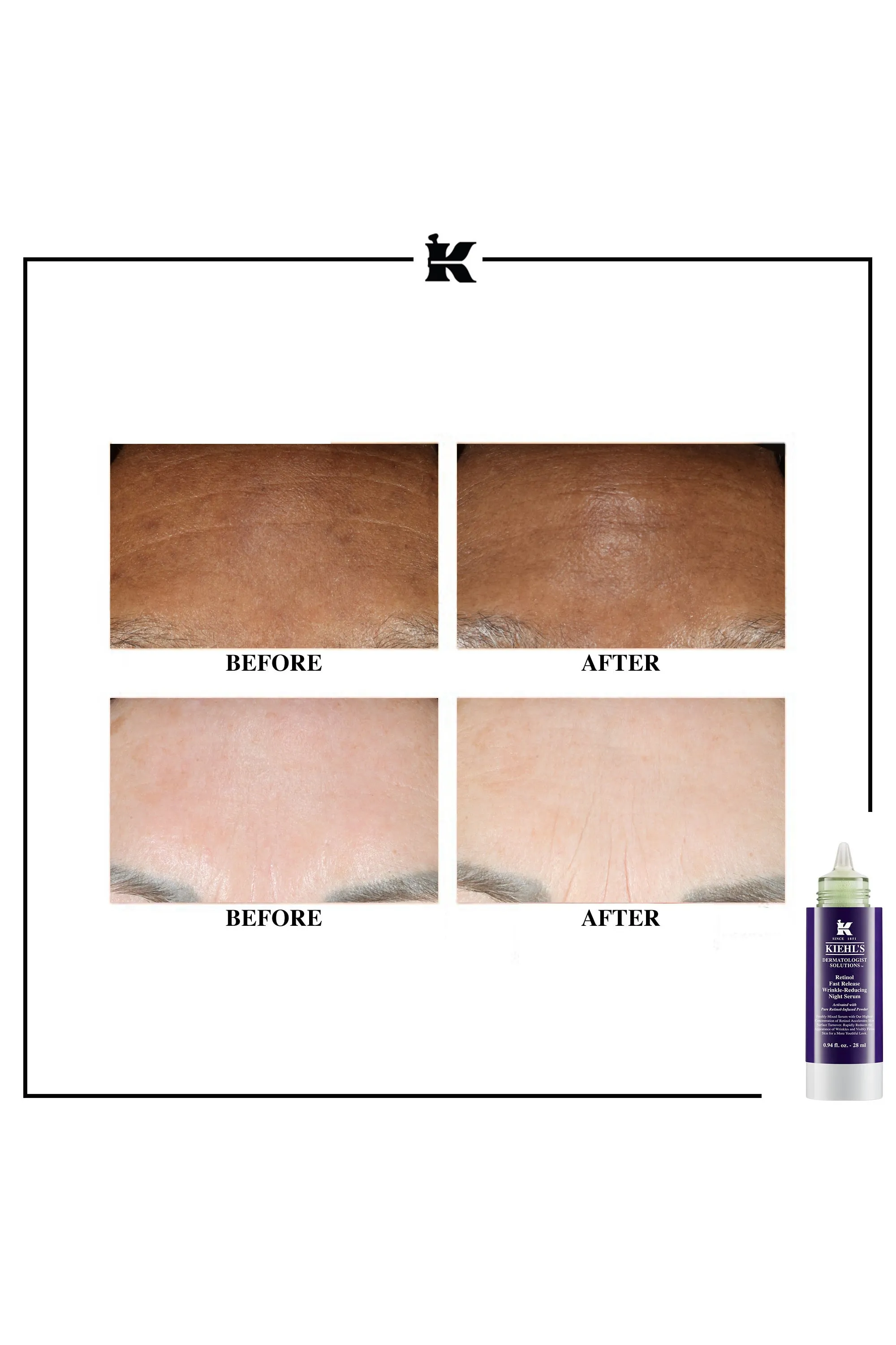 Kiehl's Sérum nuit anti-âge au rétinol pur-30 ml