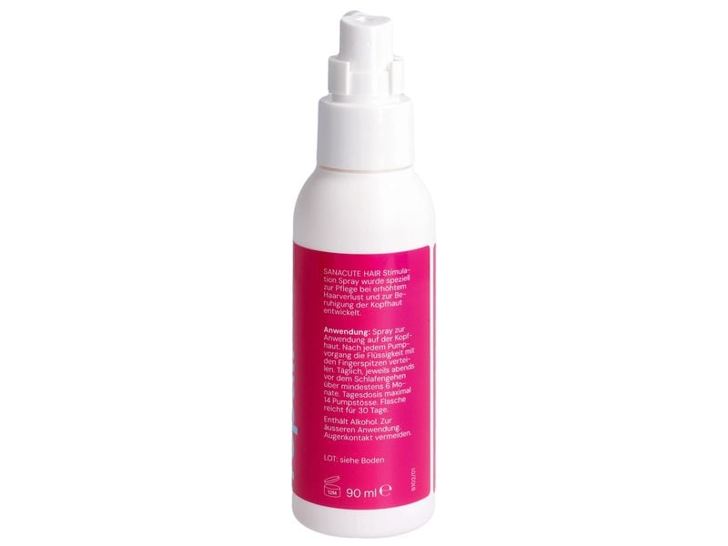 SANACUTE Hair Stimulation Spray 90 ml Haarspray mit Biotin, Ginko Biloba und Melatonin