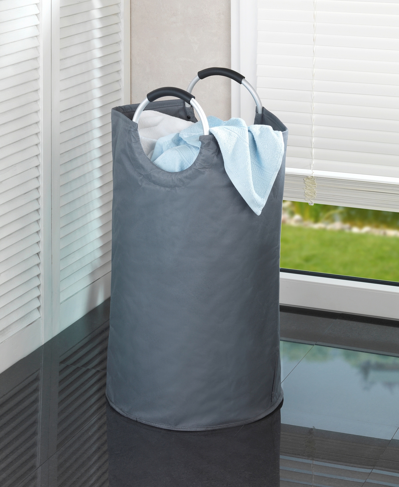 WENKO Wäschesack »Jumbo« Wäschesammler, Masse (B/T x H): Ø 38 x 72 cm