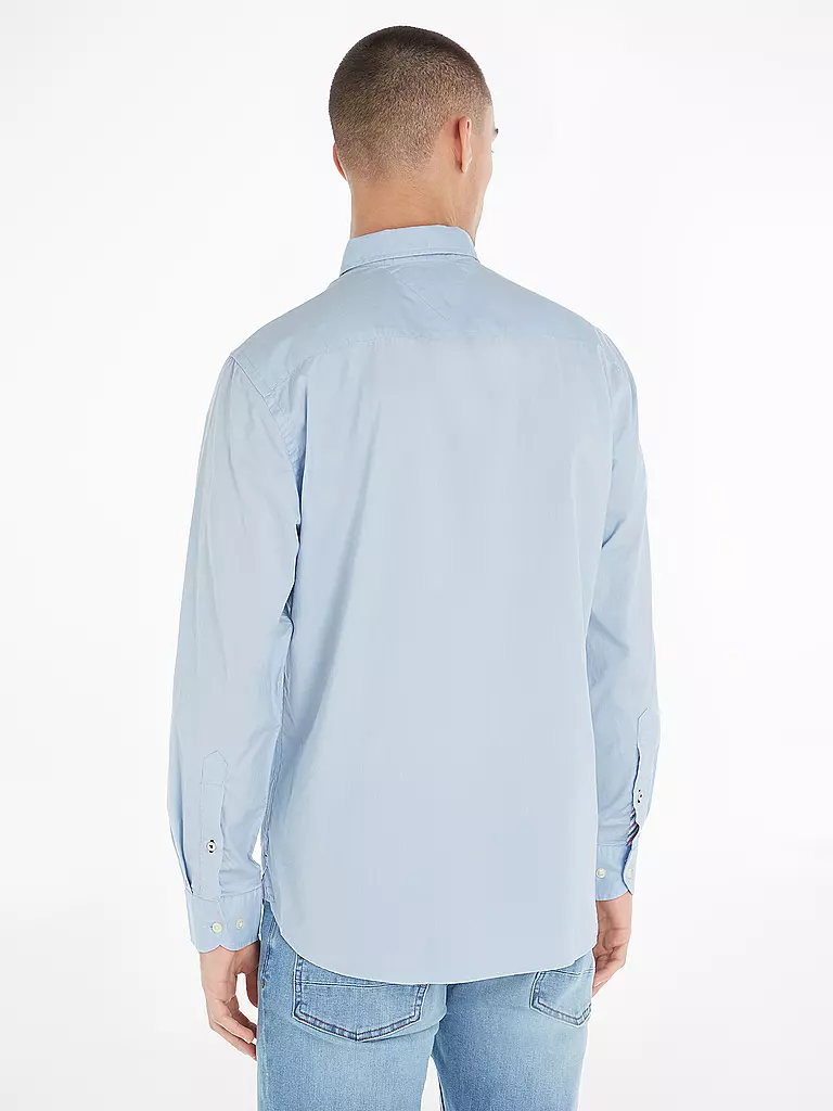 TOMMY HILFIGER Hemd Regular Fit  hellblau