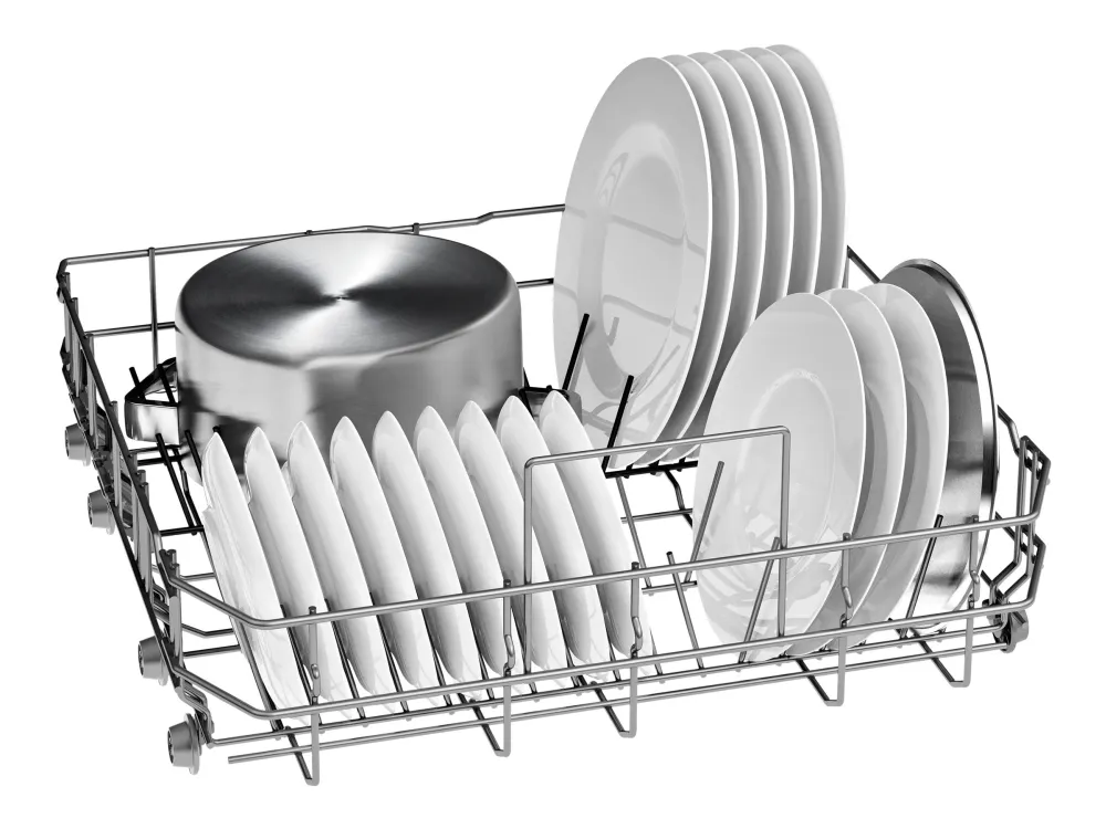 Bosch Serie | 2 SMU2HVW20S - Opvaskemaskine - til indbygning - Wi-Fi - Niche - bredde: 60 cm - dybde: 55 cm - højde: 81.5 cm - hvid
