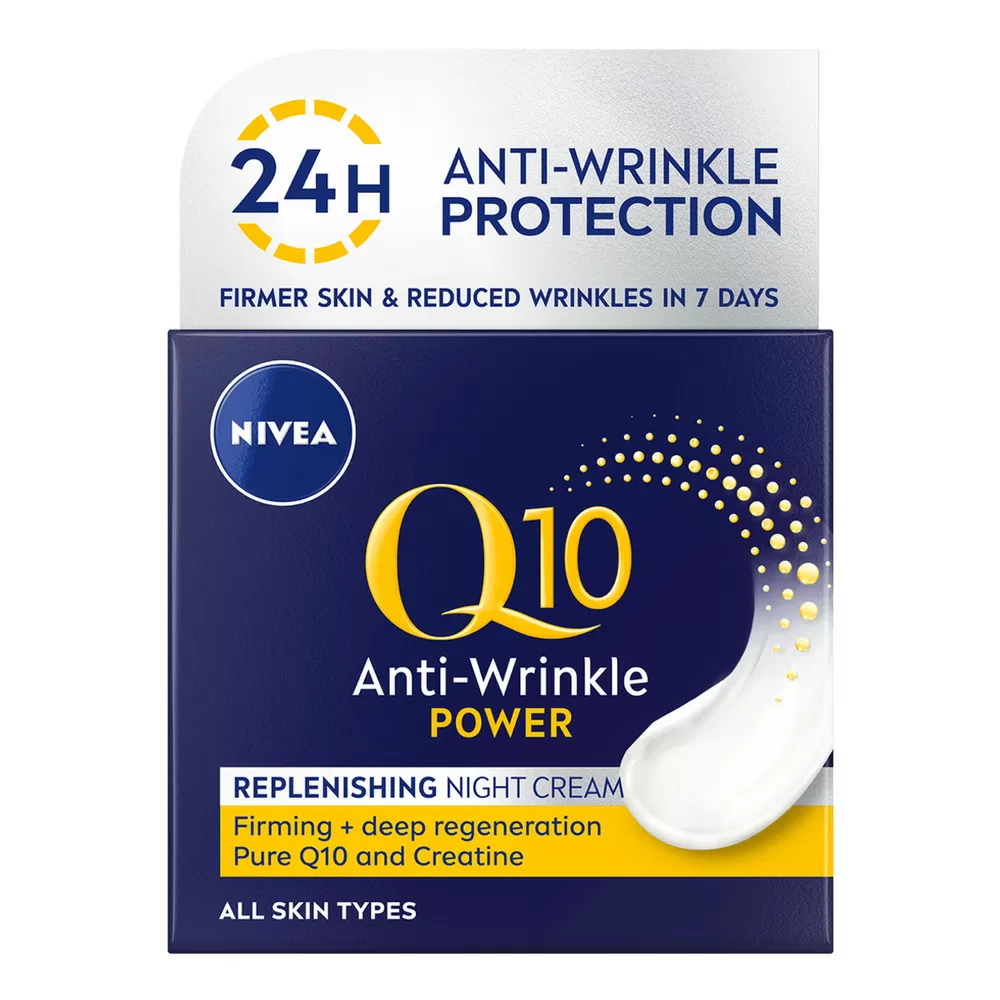 Nivea Q10 Power Anti-Wrinkle Night Cream - 50 ml.