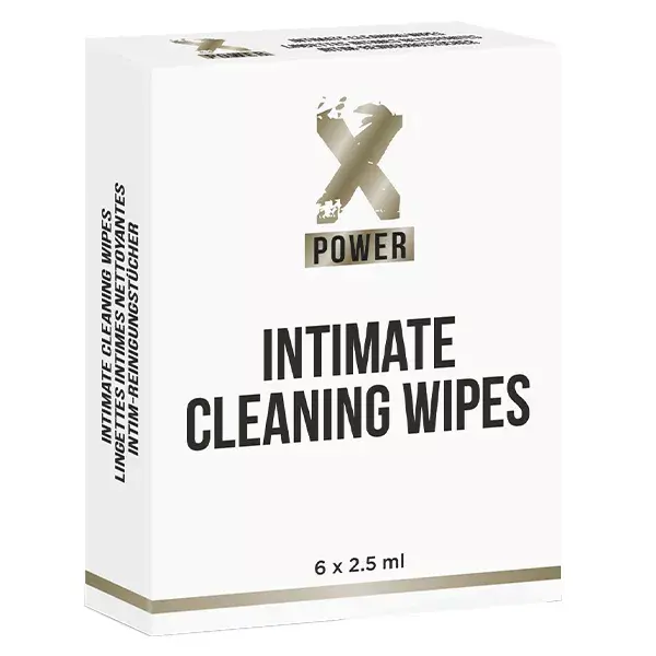 Lenços de Higiene Íntima Xpower - lenços de limpeza - 6 unidades