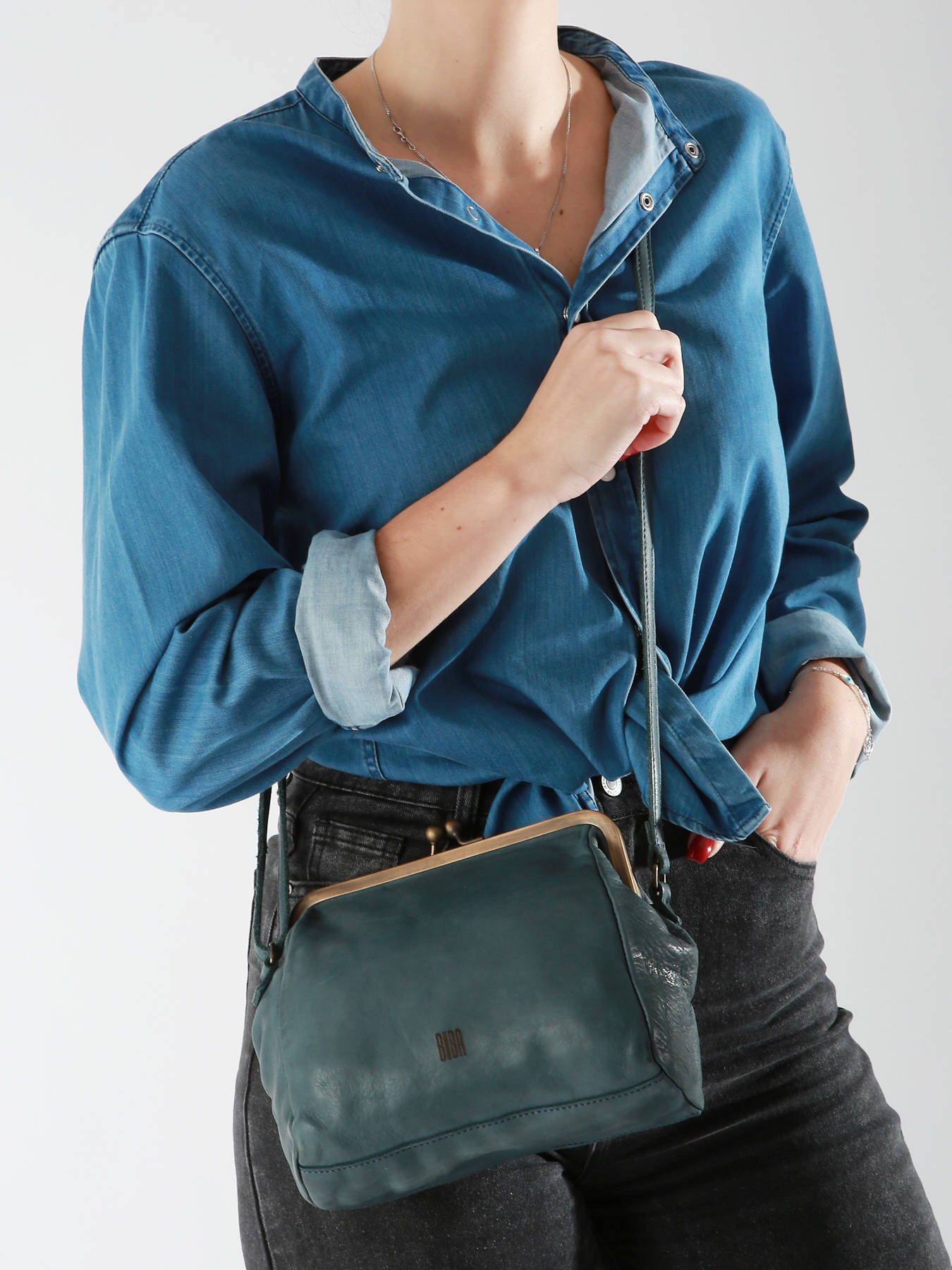 Sac bandoulire Heritage cuir BIBA