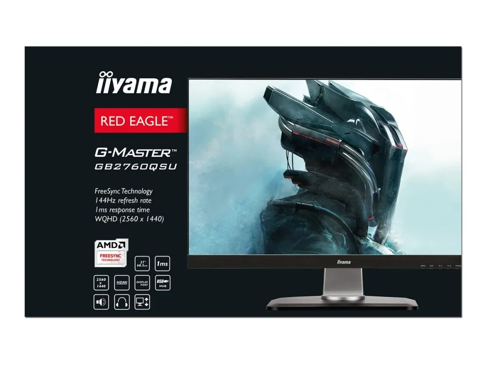 [OUTLET] - iiyama G-MASTER GB2760QSU-B1, 68,6 cm (27