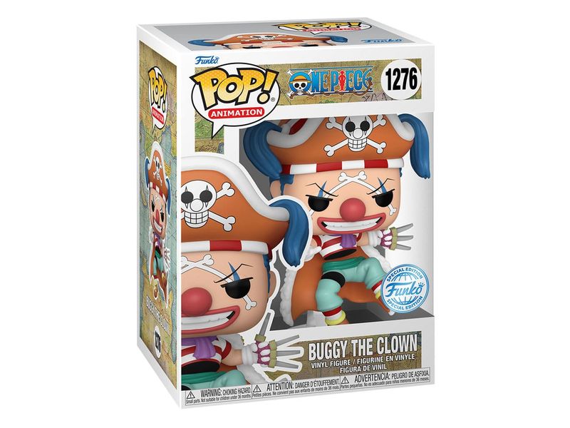 Funko Figur POP! Buggy the Clown Sammelfigur aus dem One Piece-Universum