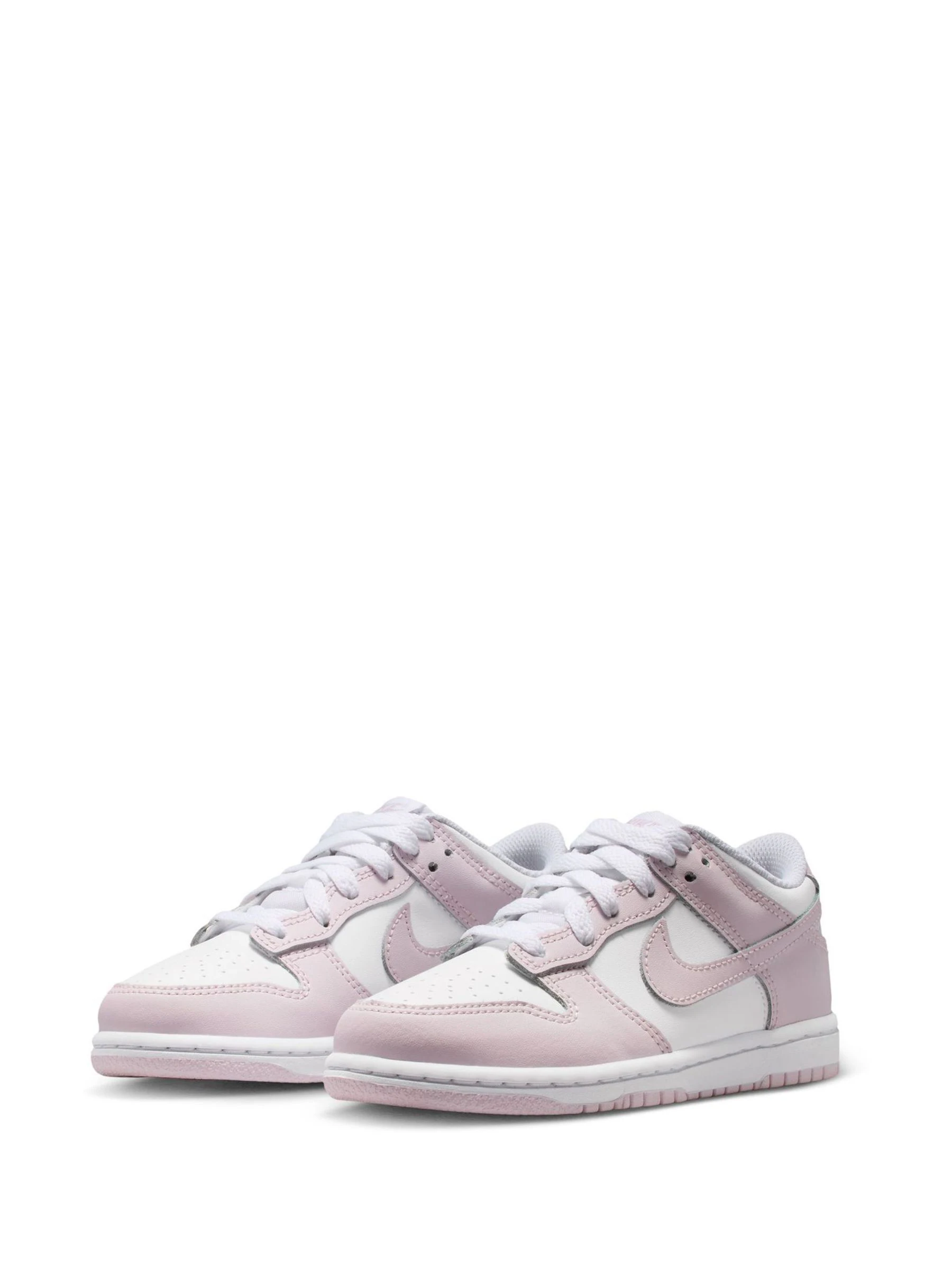 Witte lichte violette - Nike Junior Dunk Low sportschoenen