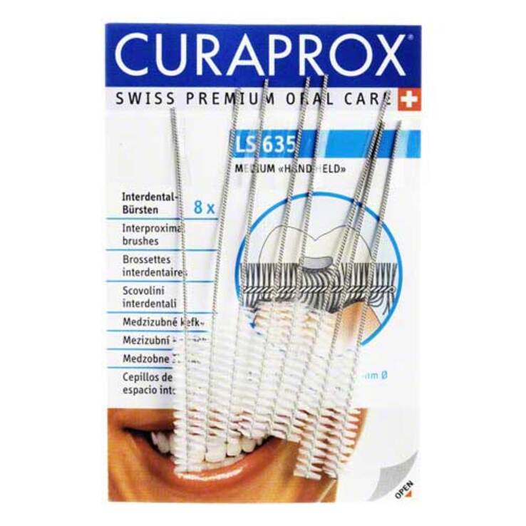 Curaprox LS 635 Interdentalbürste mittel, 8 St