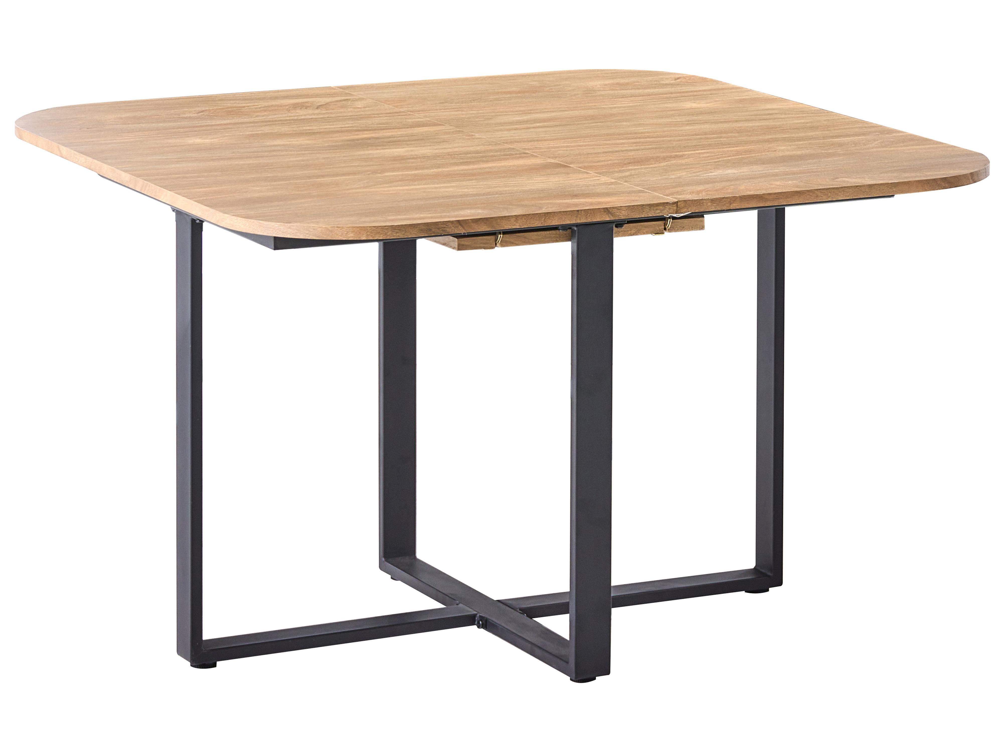 Eettafel uitschuifbaar COOPER Bruin 120 cm 120/160 cm