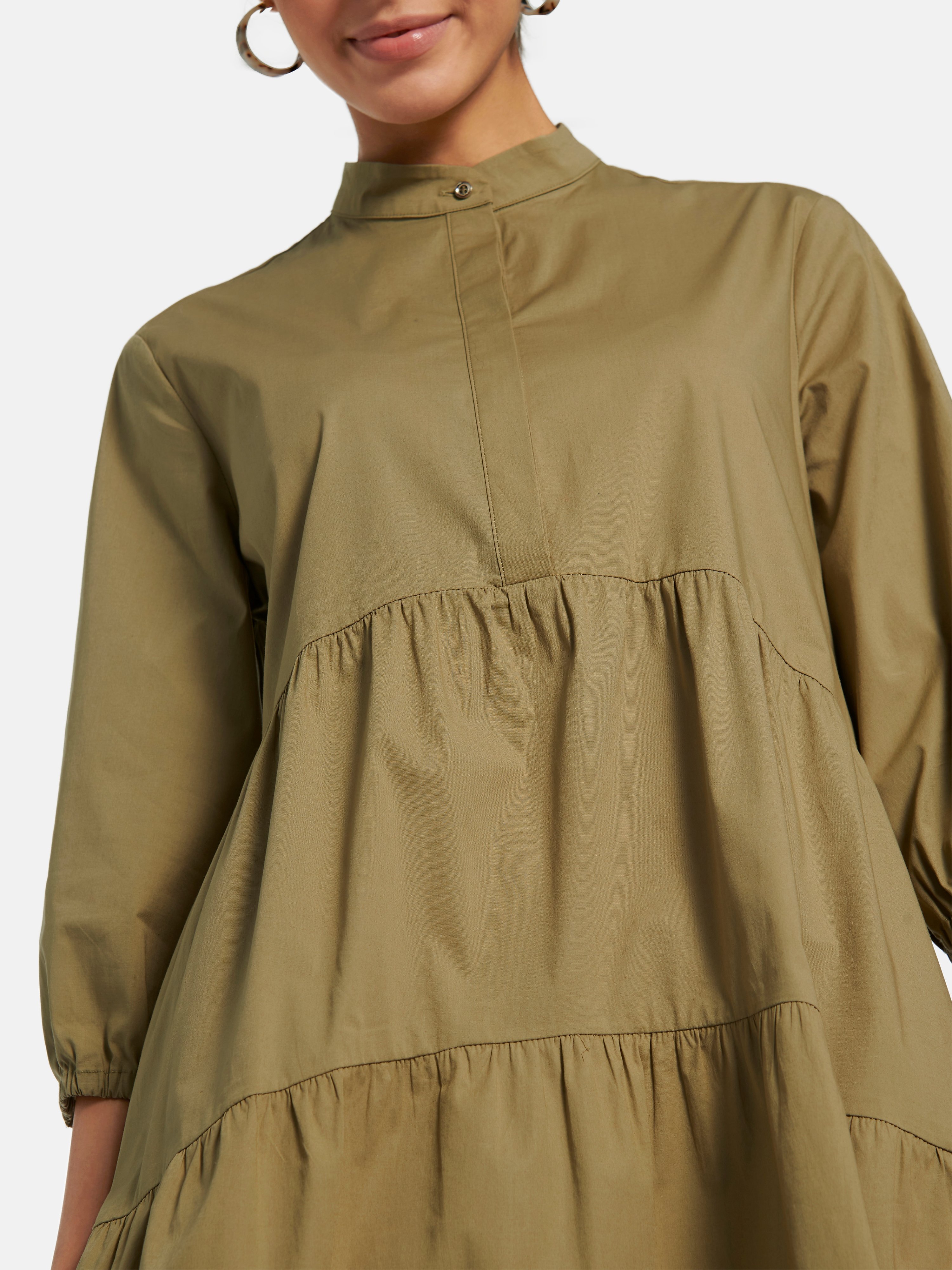 Kleid mit 3/4-Arm