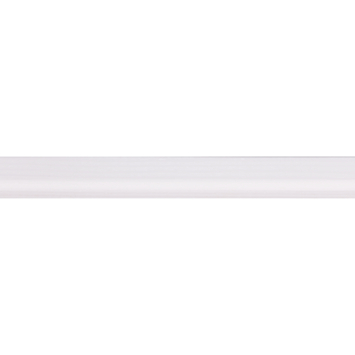Afdeklijst grenen wit gegrond 4x19 mm 270 cm