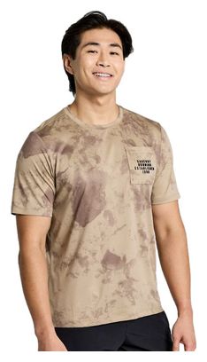 Maillot Manches Courtes Saucony Explorer Gris