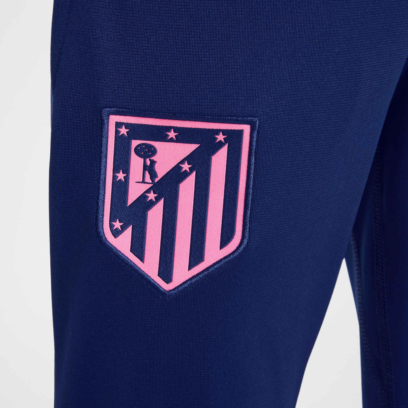 Nike Atletico Madrid Strike Trainingspak Full-Zip 2024-2025 Kids Roze Donkerblauw