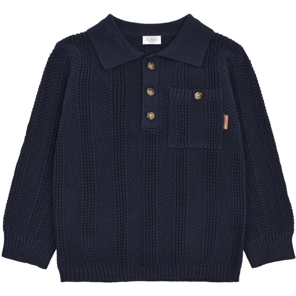 Køb Hust & Claire More Navy Pelle Structure
