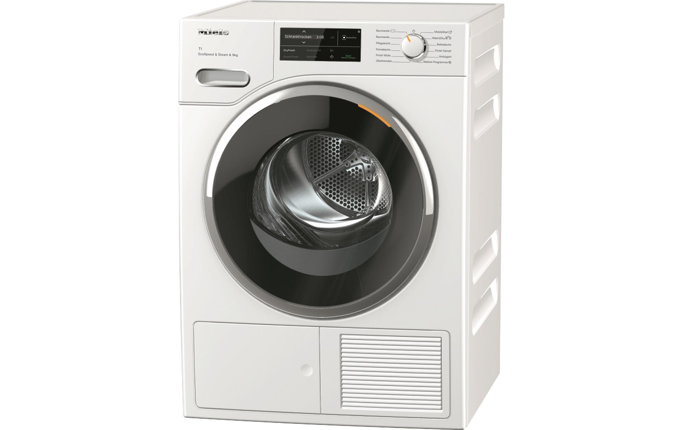 Wäschetrockner TWL 700-80 CH Links/Wechselbar<br>Frontloader mit 9 kg Ladekapazität
