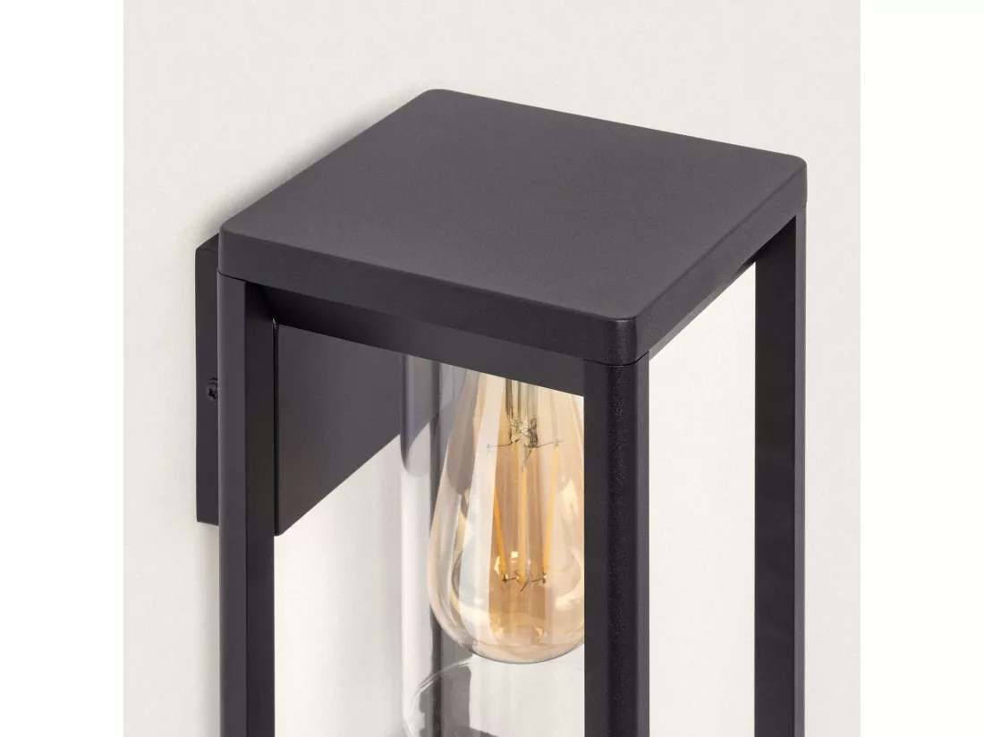 Applique Murale Extérieure Aluminium Ankari Noir