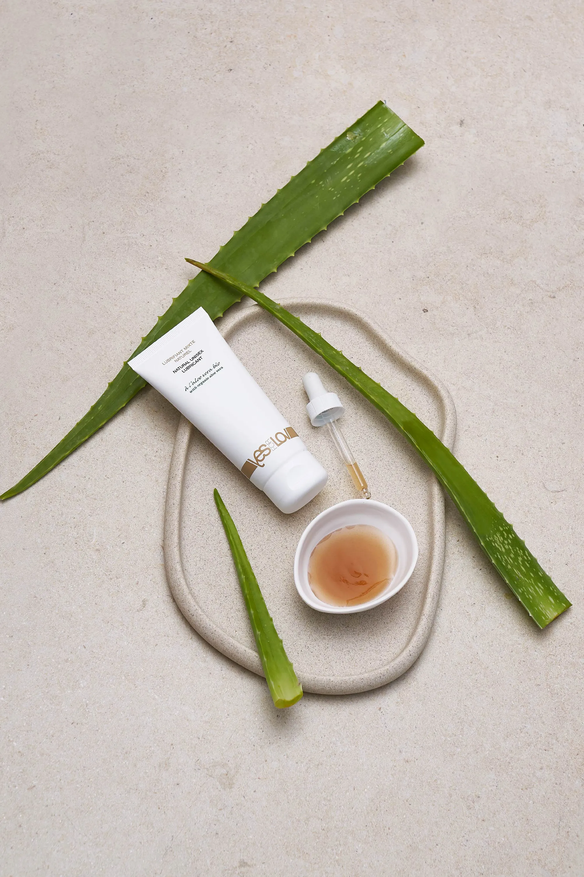 YESforLOV Lubrifiant naturel à l’aloe vera bio-100 ml