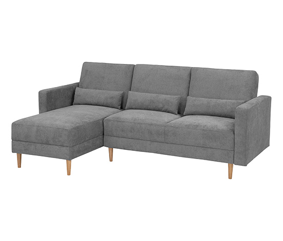 Federkern Eck-Schlafsofa »Jenna«, grau