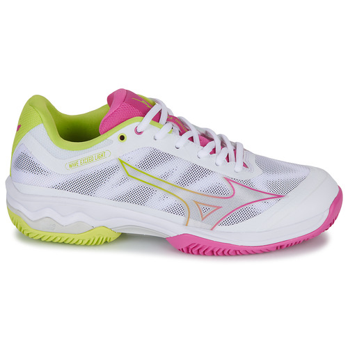Mizuno - WAVE EXCEED LIGHT PADEL Blanco / Rosa / Amarillo