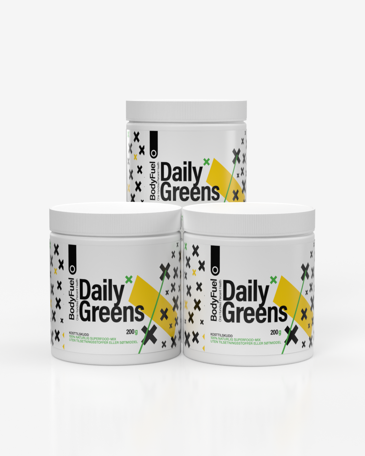 BodyFuel Daily Greens 3x200g