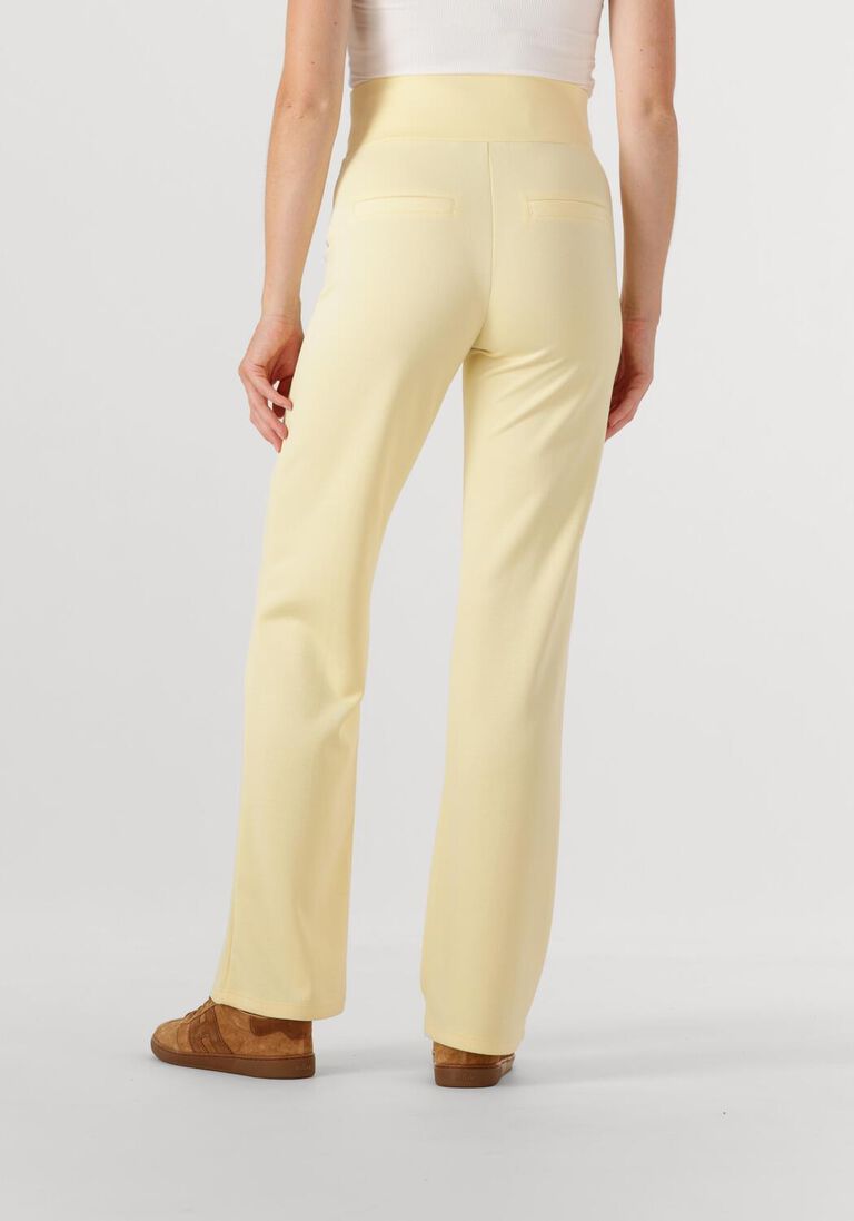 butter yellow house of gravity broeken tailored trousers