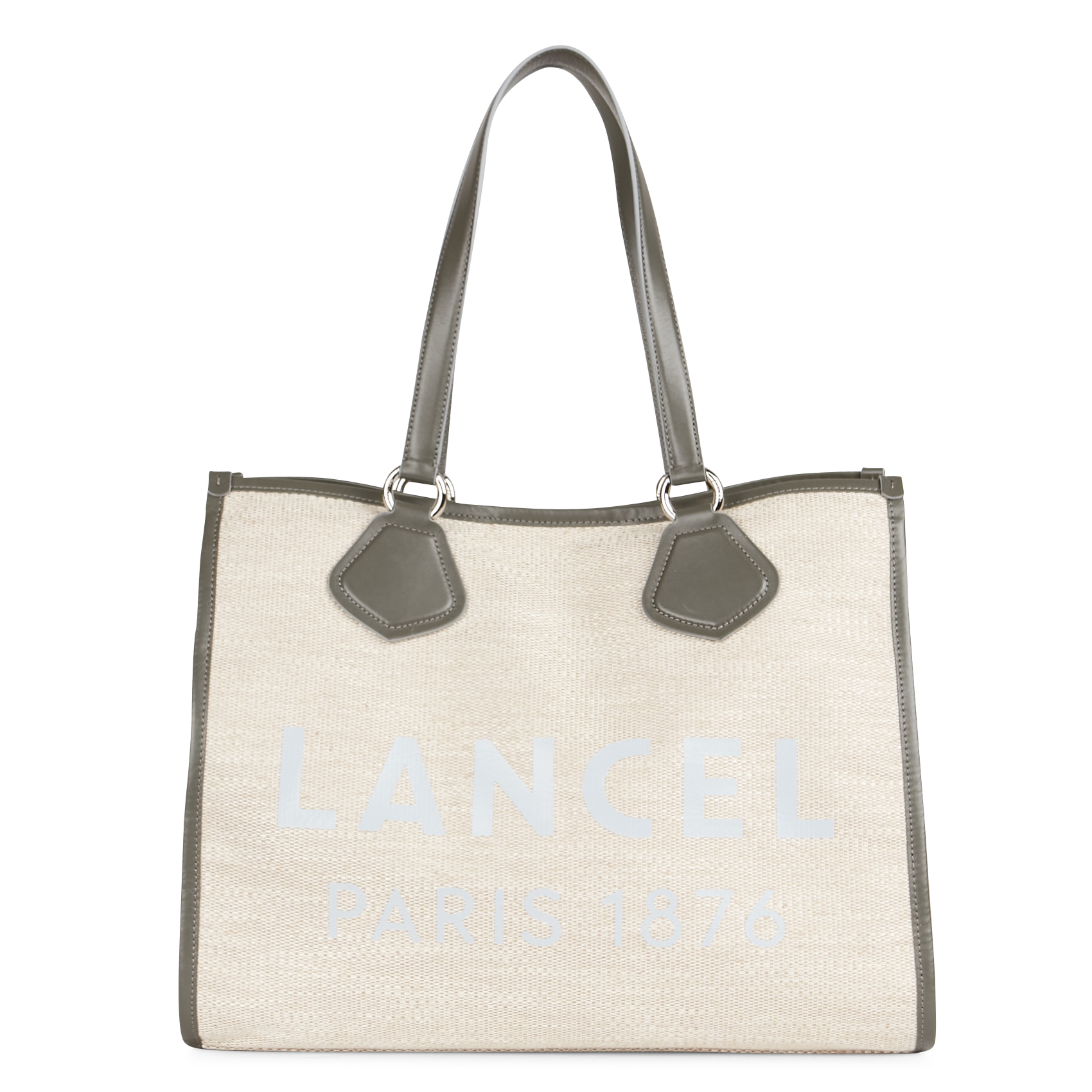 SUMMER - Cabas sérigraphié en jute | Beige