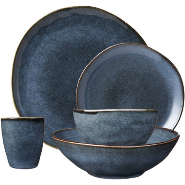 Blokker Ottawa schaaltje - ø 13,5 cm - donkerblauw